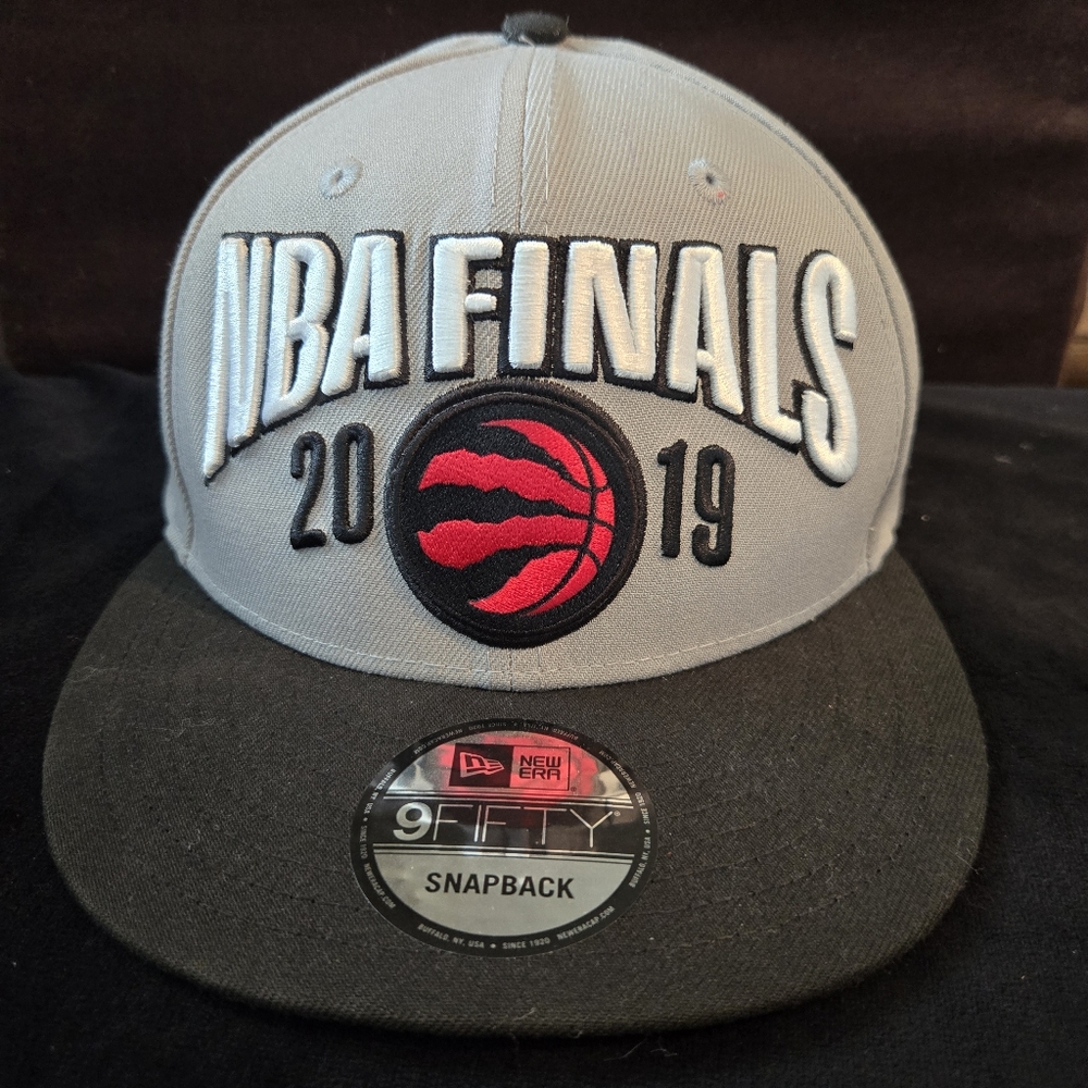 New Era Gray and Black NBA Finals Cap